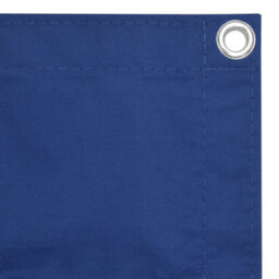 Berkfield Balcony Screen Blue 75X400 Cm Oxford Fabric - thumbnail 3