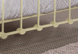Save On Goods UK 4Ft6 Double Brass Finish,ivory Cream,traditional Antique Victorian Metal Bed Frame - thumbnail 3