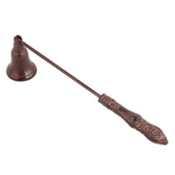 Dibor Vintage Style Antique Brown Cast Iron Candle Snuffer - thumbnail 2