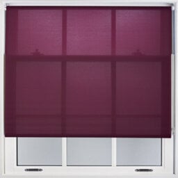 Furnished Daylight Roller Blinds - Aubergine Trimmable Blind For Windows And Doors (W)105Cm (L)210Cm - thumbnail 1