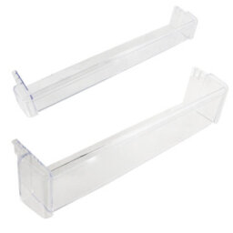 Spares2Go Lower Upper Door Bottle Shelf Set For Cda Bc2763/0 Bk2963Fa/0 Bk3163/0 Bk3163Fa/0 Fridge - thumbnail 4