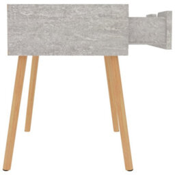 Berkfield Bedside Cabinet Concrete Grey 40X40X56 Cm Engineered Wood - thumbnail 7