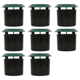 Harbour Housewares 8X Slug & Snail Trap - 11.5Cm X 10Cm - Friendly Pet Safe Outdoor Garden Bait Slugs Snails Nematodes Catcher - thumbnail 1