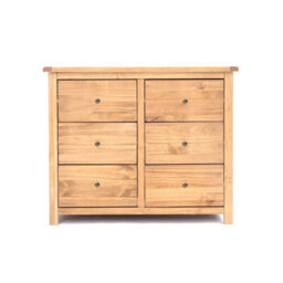 Cabinet Bits Lugo 6 Drawer Chest Of Drawers Brass Knob - thumbnail 1
