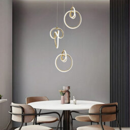 Ceiling Lamp Chandelier Toolight Led G072-3Cpr Gold - thumbnail 7