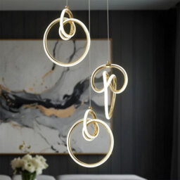 Ceiling Lamp Chandelier Toolight Led G072-3Cpr Gold - thumbnail 6