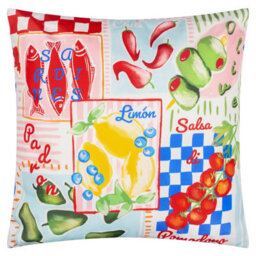 furn. Furn Mediterranean Picnic Outdoor Cushion Cover - thumbnail 1