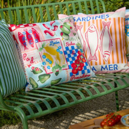 furn. Furn Mediterranean Picnic Outdoor Cushion Cover - thumbnail 6