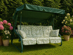 Glendale Garden & Leisure Deluxe Cotswold Leaf  Pendulum Hammock - thumbnail 1