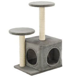 Walplus Cat Tree With Sisal Scratching Posts 60 Cm Grey - thumbnail 3