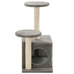 Walplus Cat Tree With Sisal Scratching Posts 60 Cm Grey - thumbnail 6