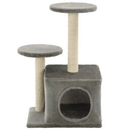 Walplus Cat Tree With Sisal Scratching Posts 60 Cm Grey - thumbnail 4