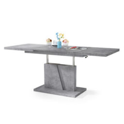 Heze Furniture Gala 2 In 1 Extending Coffee / Dining Table - Concrete - thumbnail 7