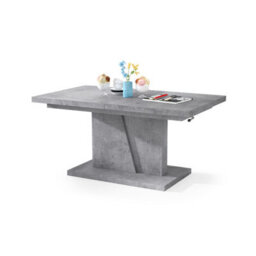 Heze Furniture Gala 2 In 1 Extending Coffee / Dining Table - Concrete - thumbnail 6