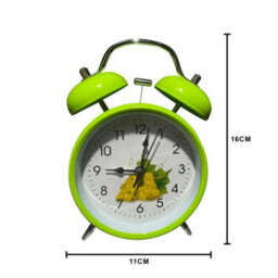 Loud Kids Alarm Clock For Heavy Sleepers, Retro Twin Bell Design With Large Digits, Perfect For Bedrooms & Nightstands - thumbnail 2