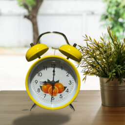Loud Kids Alarm Clock For Heavy Sleepers, Retro Twin Bell Design With Large Digits, Perfect For Bedrooms & Nightstands - thumbnail 3