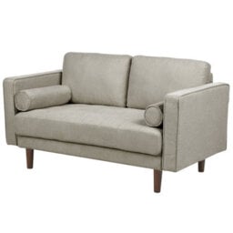 Beliani Sofa 2 Seater Nurmo Fabric Taupe - thumbnail 6