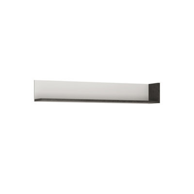 Furniture To Go Zingaro Wall Shelf 133 Cm In Grey And White - image 1
