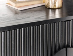 MMT Funiture Designs mmt Fluted 2-Door Storage Cabinet, Adjustable Shelf, Steel Legs, 60Cm L X40 Cm H - thumbnail 4