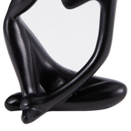 Thehotsale Thinker Figurine Resin Cute Figurine Statue Tabletop Bedroom Ornament Collectible - thumbnail 5