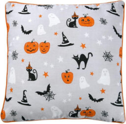 Smart Living Halloween Pumpkins & Celestial Stars Decorative Filled Cushions - Pumpkins - thumbnail 3