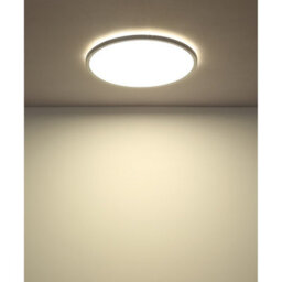 Luminosa Lighting Luminosa Sapana 42Cm Round Flush Ceiling Light White Ip44 Led 3000K - thumbnail 7