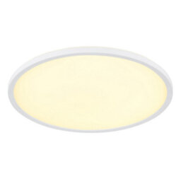 Luminosa Lighting Luminosa Sapana 42Cm Round Flush Ceiling Light White Ip44 Led 3000K - thumbnail 5