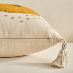 Amorly Autumn Letter Pumpkin Lumbar Cushion Cover 30X50Cm, Tassel Farmhouse Style Pillow Case Only No Insert For Fall Home Decor - thumbnail 8