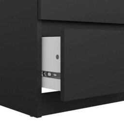 Furniture To Go Naia Narrow Chest Of 5 Drawers In Black Matt (W) 40.2 X  (H) 111.3 X (D) 50Cm - thumbnail 8