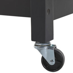Beliani Kitchen Trolley Hiuma Wood Black - thumbnail 9