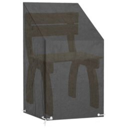 Vidaxl Garden Chair Covers 2 Pcs 8 Eyelets 65X65X80/120 Cm Polyethylene Garden Chair Covers - thumbnail 5