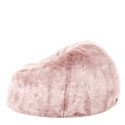 icon Kids Classic Faux Fur Bean Bag Chair Light Pink Bean Bags For Children - thumbnail 8