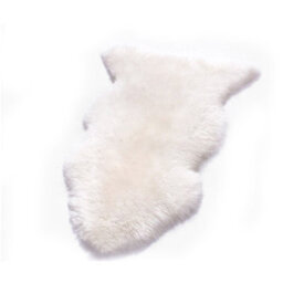 Living And Home White Irregular Soft Shaggy Rug Kids Rooms Decor Floor Rugs 90Cm (L) X 60Cm (W) - thumbnail 5