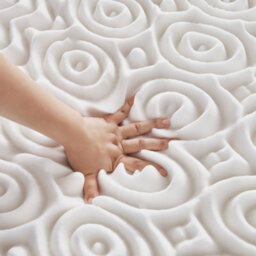 2Inch/5Cm Thick Bounce Back Foam Mattress Topper With Washable/removable Bamboo Cover - thumbnail 3