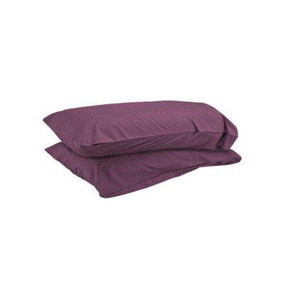 Duvalay Pillow Case Standard Plum - image 1
