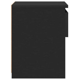 Berkfield Elegant Bedside Cabinets 2 Pcs Black 40X30X39 Cm Engineered Wood - thumbnail 6