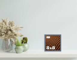 8X8 Grey Picture Frame (20.3 X 20.3Cm) Poster, Photo, Artwork, Gallery Wall Or Print - thumbnail 2
