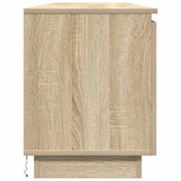 Berkfield Tv Cabinet With Led Sonoma Oak 180X38X49 Cm Engineered Wood - thumbnail 7