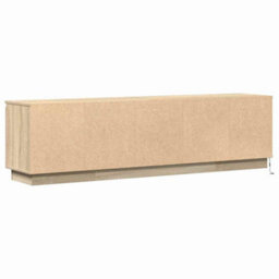Berkfield Tv Cabinet With Led Sonoma Oak 180X38X49 Cm Engineered Wood - thumbnail 8