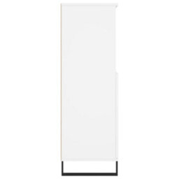 Berkfield Modern Highboard White 60X36X110 Cm Engineered Wood - thumbnail 7