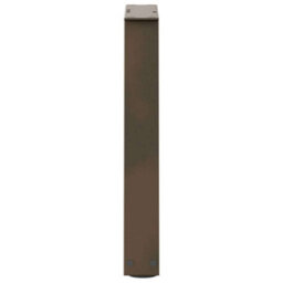 Berkfield Coffee Table Legs V-Shape 2 Pcs Natural Steel 38X(42-43.3) Cm Steel - thumbnail 6