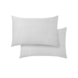 Bianca 400 Thread Count Cotton Sateen Standard Pillowcase Pair White - thumbnail 5