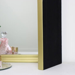 Melody Maison Ornate Gold Triple Dressing Table Mirror 55Cm X 74Cm - thumbnail 5