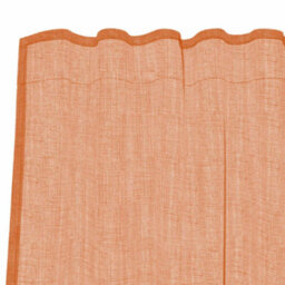 Berkfield Durable Voile Curtains With Rod Pockets 2 Pcs Terracotta - thumbnail 6