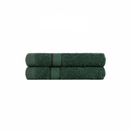 OHS 2 Pack Of 100% Cotton Face Cloth Bathroom Towel - thumbnail 2