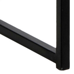 Wyld Haus El Paso Black Metal And Wild Oak Veneer Bar Table - thumbnail 7