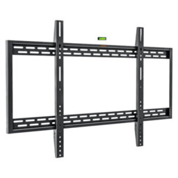 "Vonhaus Flush Tv Bracket For 60-120"" Screens, Ultra-Slim Wall Mount W/spirit Level, 120Kg Capacity, Max Vesa: 900X600mm"