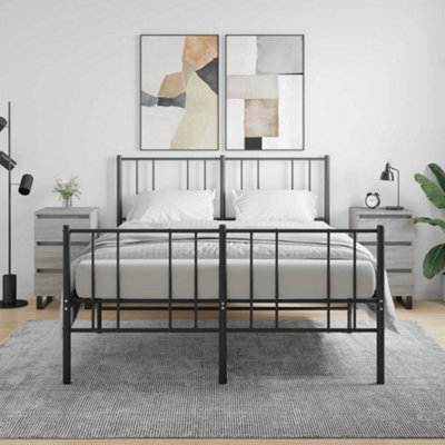Berkfield Bedside Cabinets 2 Pcs Grey Sonoma 40X35X69 Cm Engineered Wood - image 1