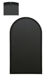 Mirroroutlet Black Somerley Country Arch Large Garden Mirror 160 X 91 Cm - thumbnail 6