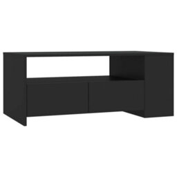 Walplus Coffee Table Black 102X55X42 Cm Engineered Wood - thumbnail 2